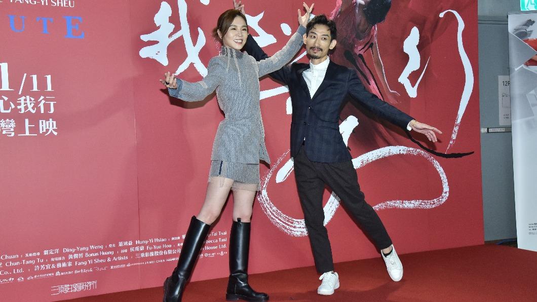 陳竹昇與謝盈萱曾在《俗女養成記》中飾演父女。（圖／梁恩誌攝）