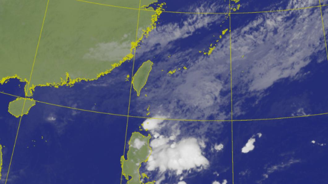 衛星雲圖觀測。（圖／翻攝自中央氣象局）