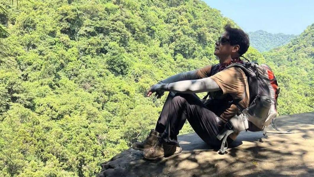 翁家明常曬出登山照。(圖/翻攝自翁家明臉書)