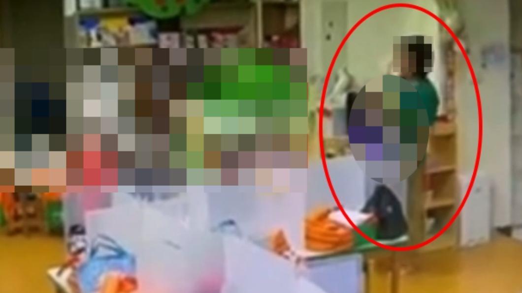 女童被倒栽蔥。(圖/Facebook我是南港人)