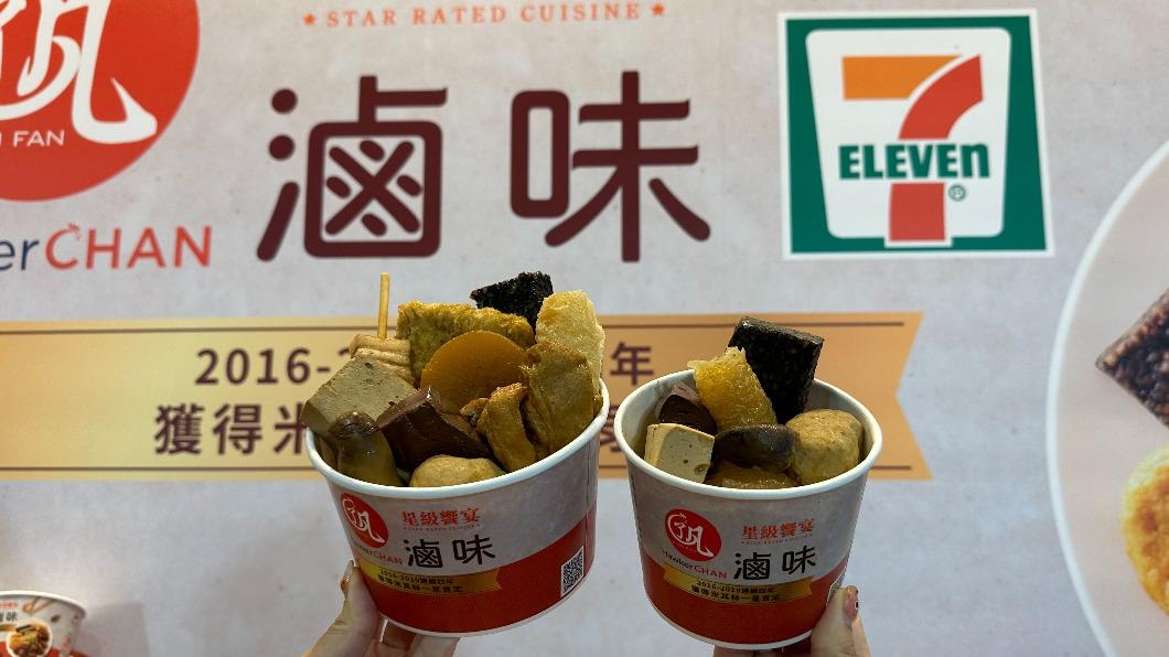 業者指出,加熱滷味特色配料豐富,受到上班族或學生族群歡迎。(圖/許稚佳攝)