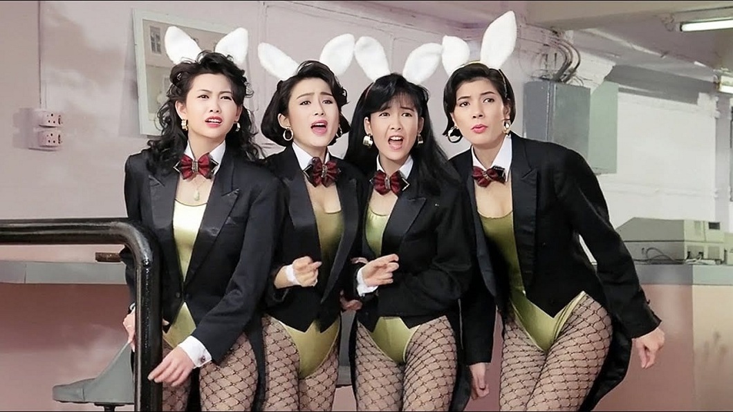 這四位女神分別是邱淑貞、張敏、周慧敏和翁慧德。(圖/翻攝自爆廢公社公開版)