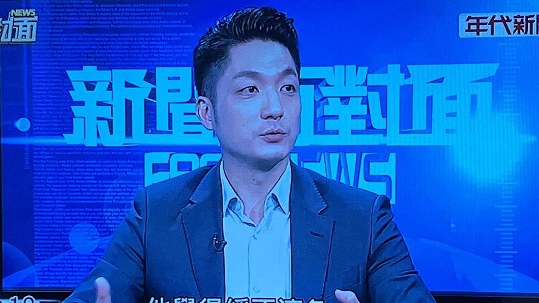 國民黨台北市長候選人蔣萬安。（圖／翻攝新聞面對面畫面）