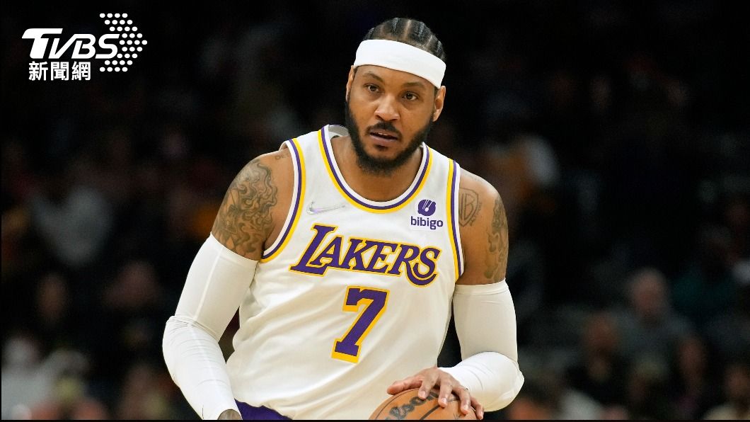 有重磅消息傳出NBA75大球星「甜瓜」安東尼（Carmelo Anthony）也有望來台打球。（圖／達志影像美聯社）
