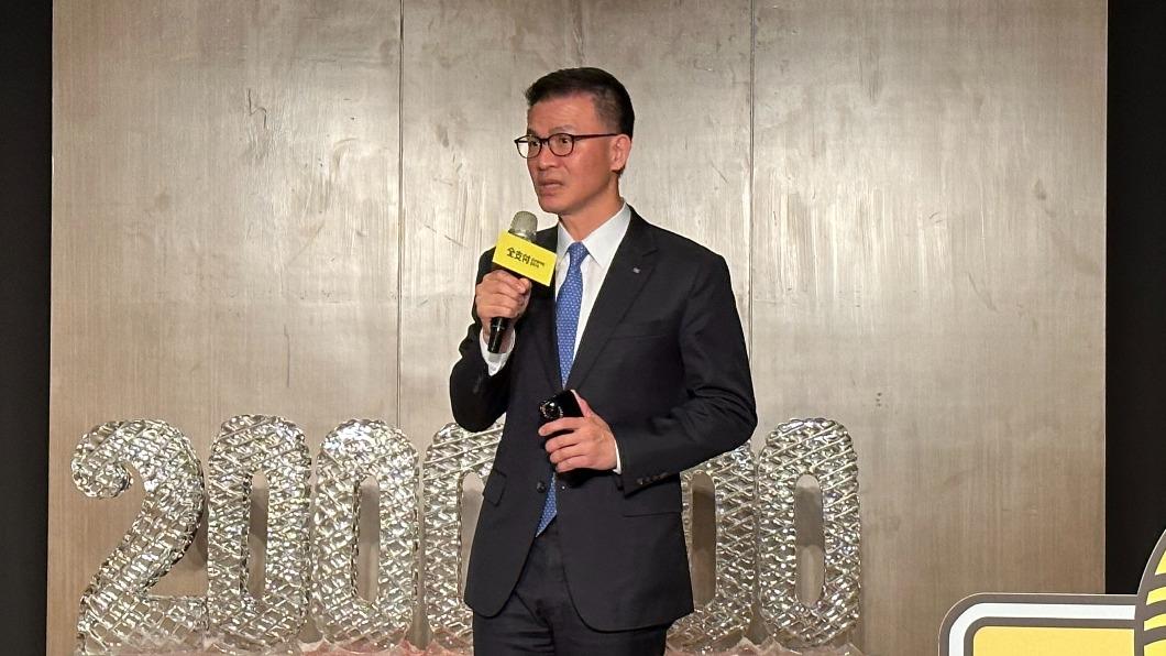 全聯總經理蔡篤昌。（圖／許稚佳攝）