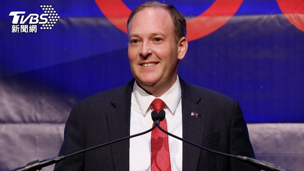 敗選的共和黨籍紐約州長參選人李修頓(Lee Zeldin),年僅42歲。(圖/達志影像美聯社)