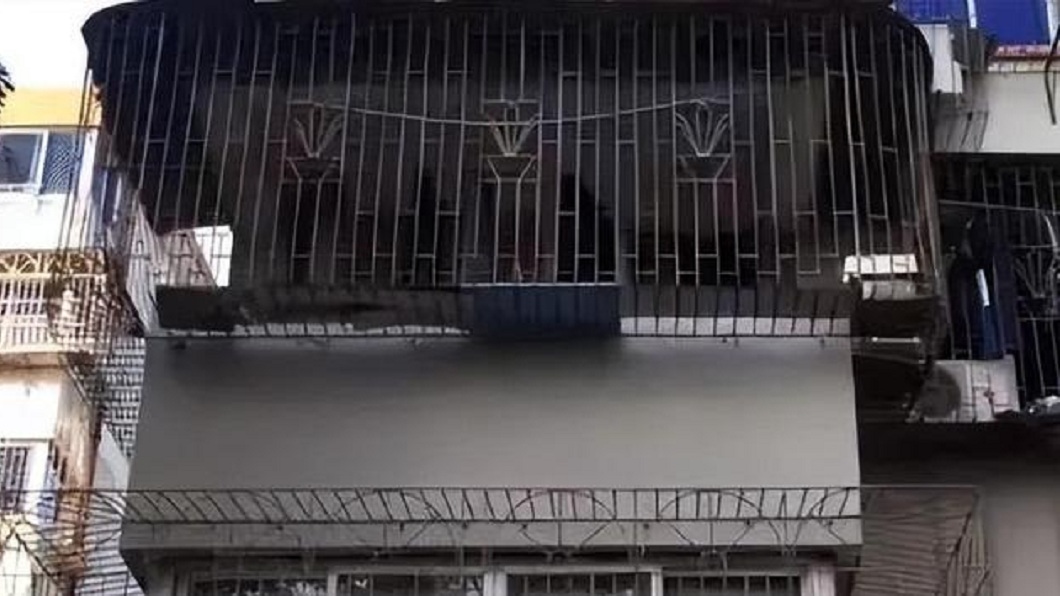 該屋幾年前被判定危樓將進行拆遷可獲得高額補助款。(圖/翻攝自華商網)