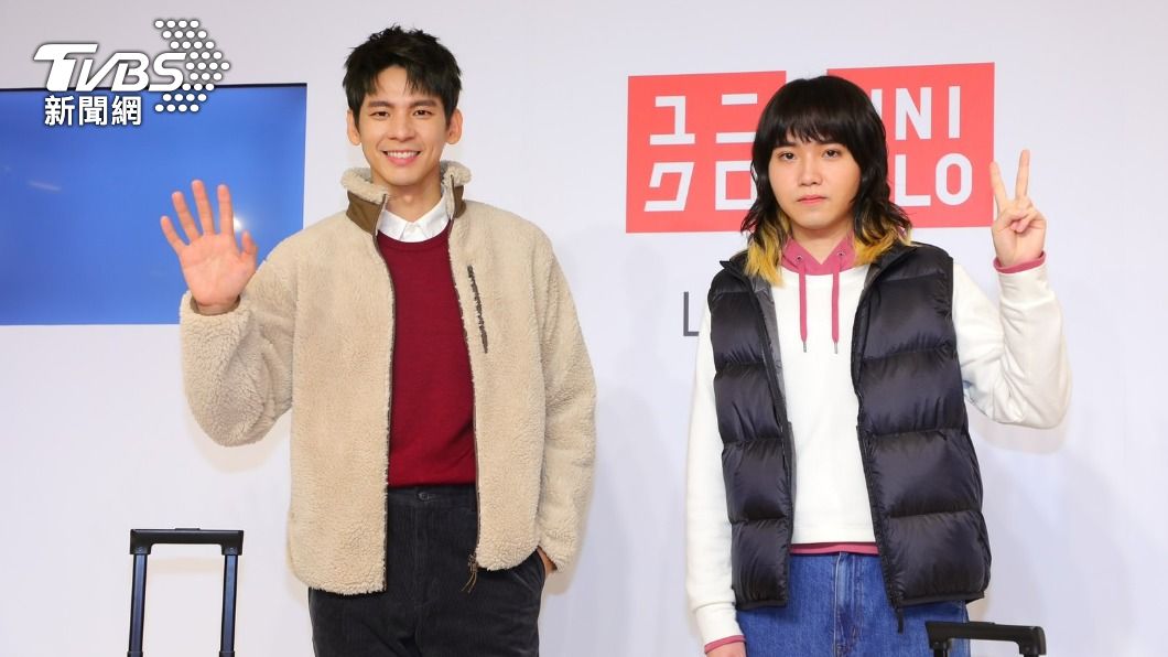 男星林柏宏、持修。（圖／黃城碩攝）