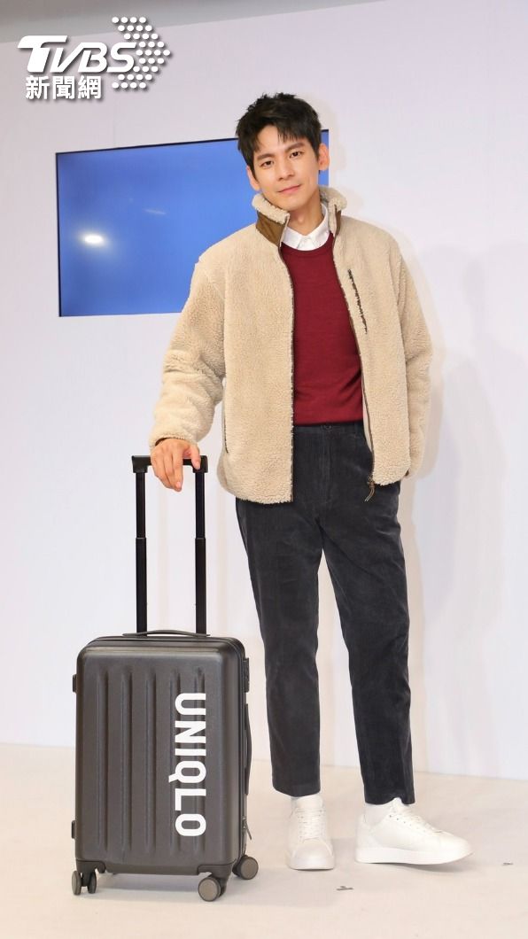 林柏宏帥氣示範穿搭。（圖／黃城碩攝）