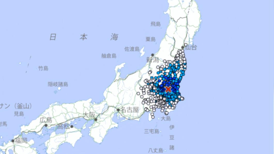 快訊/日本茨城縣發生5.0地震 深度50公里無海嘯隱憂