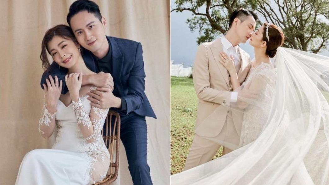 夏如芝2020年與演員張捷結婚。（圖／翻攝自夏如芝IG）