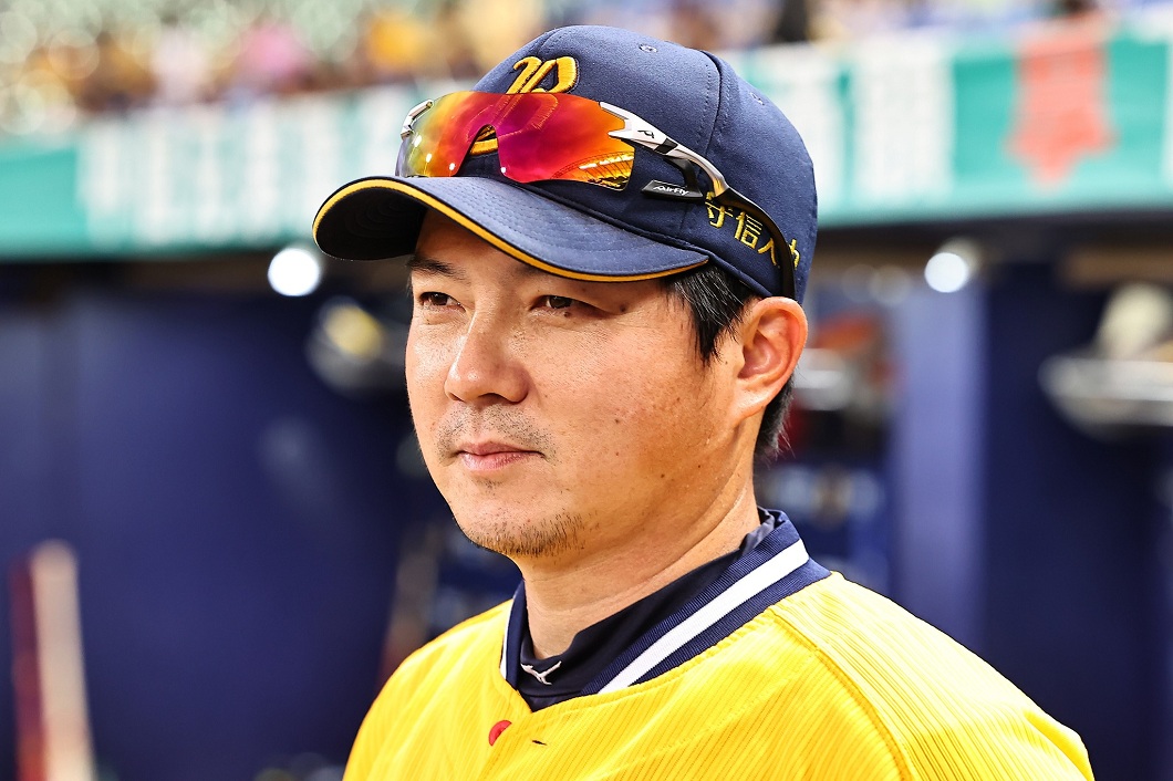 林威助賽後落下男兒淚並表示終於可以安心去探視母親了。(圖/翻攝自林威助臉書粉專)