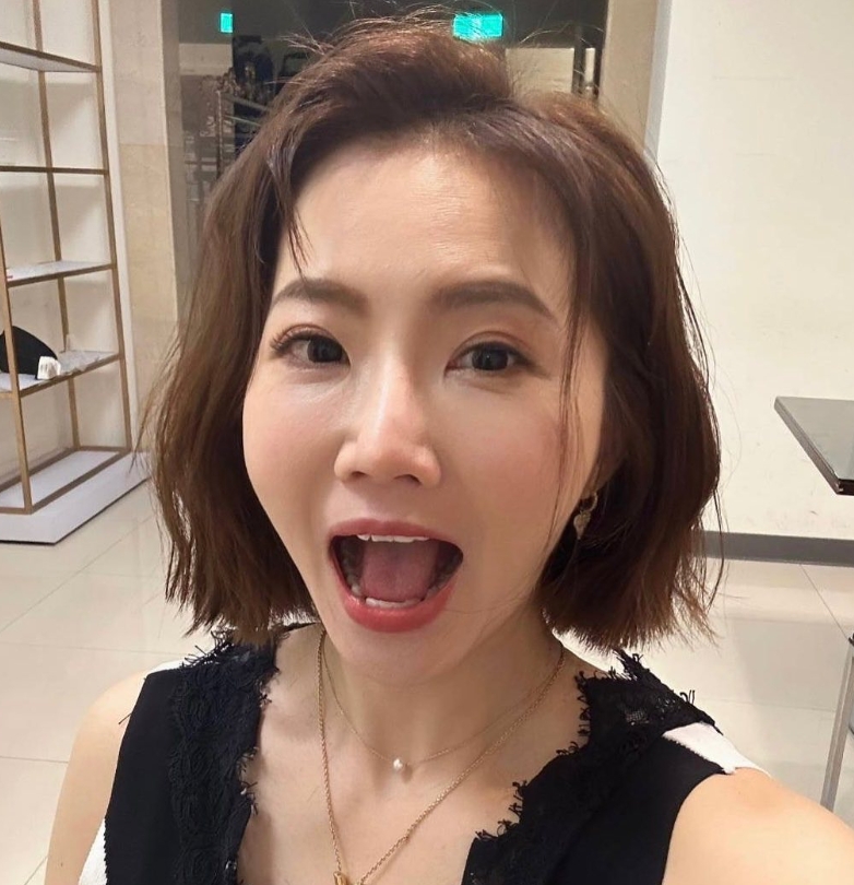 謝忻頂最新髮型亮相。(圖/翻攝自謝忻 IG)