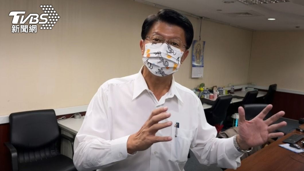 謝龍介痛批民進黨黑道治國。(圖/TVBS)