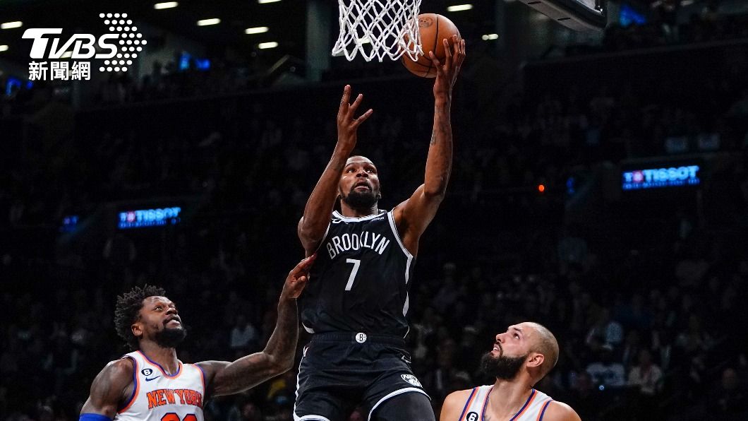 NBA杜蘭特連12場得分破25 馮恩扶正當教頭籃網奪勝