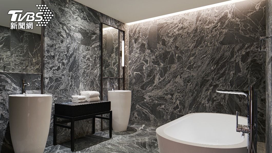 行政套房衛浴club suite bathroom。（圖／業者提供）
