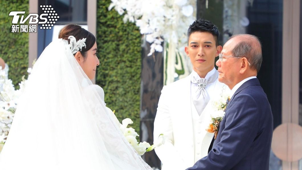 許維恩、王家梁補辦婚宴。(圖/黃城碩攝)