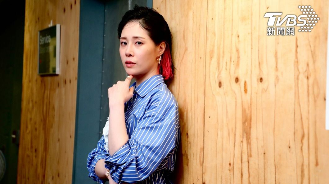 蔡亘晏今年靠著破億驚悚國片《咒》入圍金馬影后。(圖/黃城碩攝)
