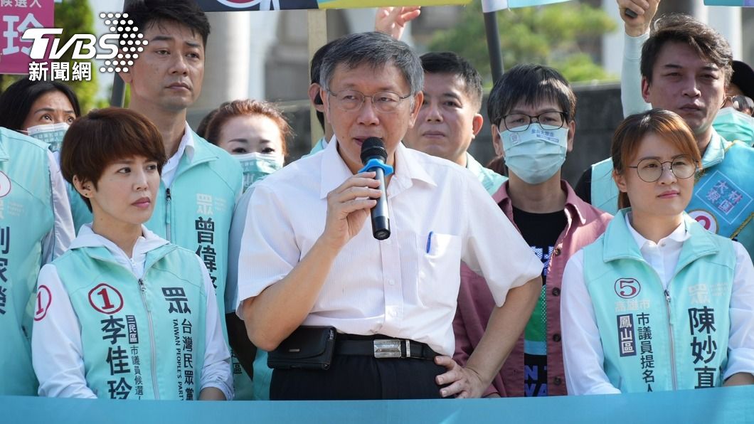 柯文哲回應高虹安爭議。(圖/TVBS)
