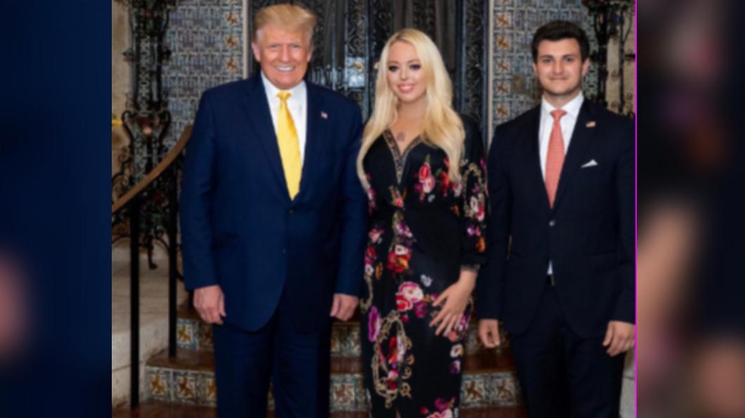 蒂芬妮和男友時常與川普同框。（圖／翻攝自tiffanytrump IG）