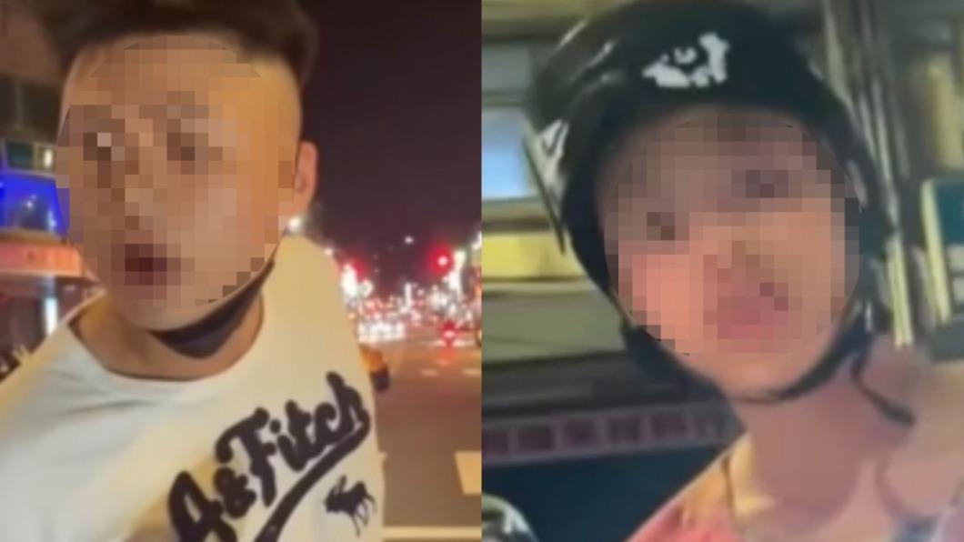 行車糾紛3車包夾騎士!女乘客錄影遭跳針嗆 網酸:吱吱吱