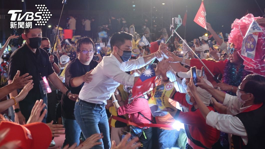 國民黨台北市長候選人蔣萬安。(圖/林至柔攝)
