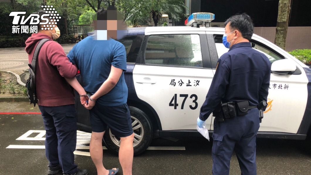 警方循線將人逮捕。(圖/TVBS)