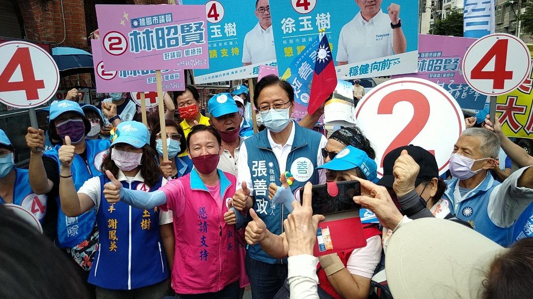 選戰倒數!蔡英文8度奔桃園站台 張善政酸:別荒廢國政