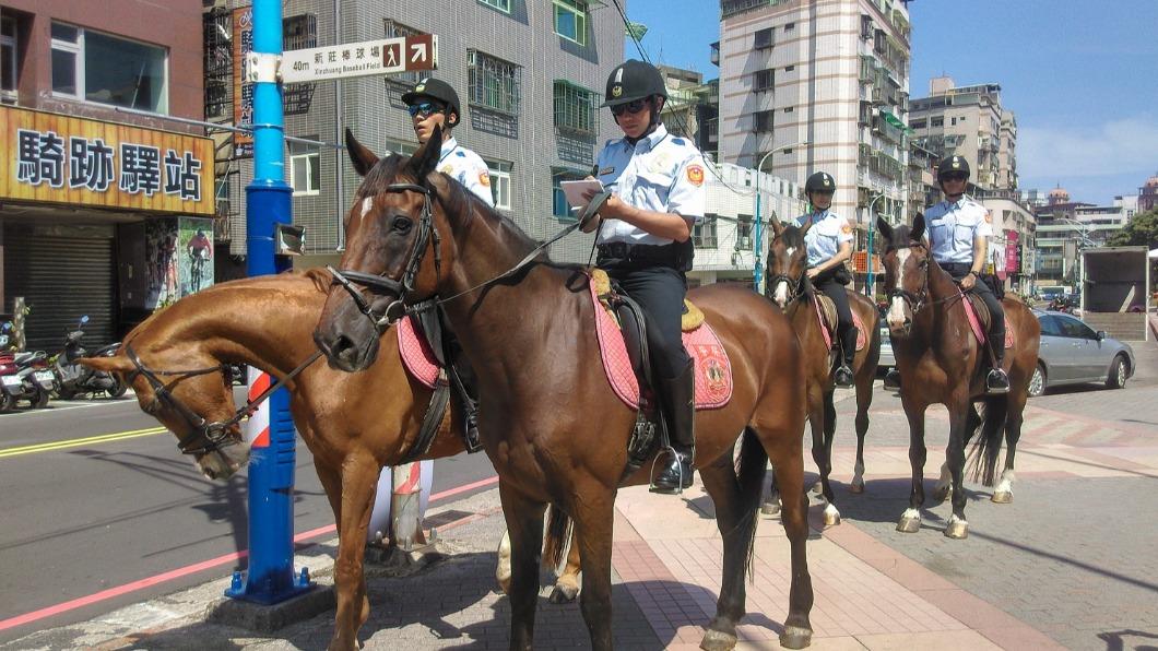 新北騎警隊已成立近20年。(圖/翻攝自新北市政府警察局資訊服務網)