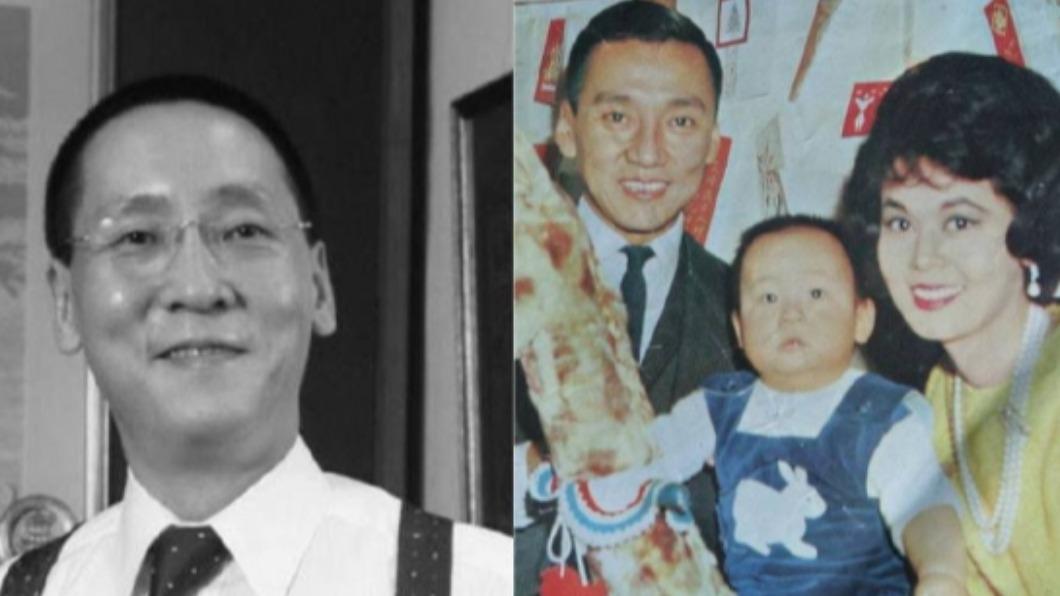 亞洲影后林黛的獨子龍宗瀚（左圖）心臟病發猝死，享年59歲。（合成圖／翻攝自微博）