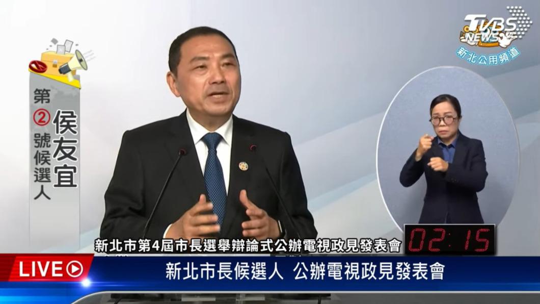 新北政見會/侯友宜沒正面回應是否選總統 林佳龍嗆像答錄機一樣跳針