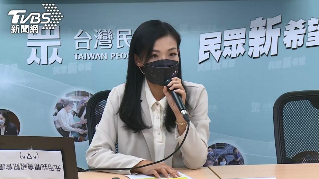 民眾黨新竹市長候選人高虹安。(圖/TVBS)