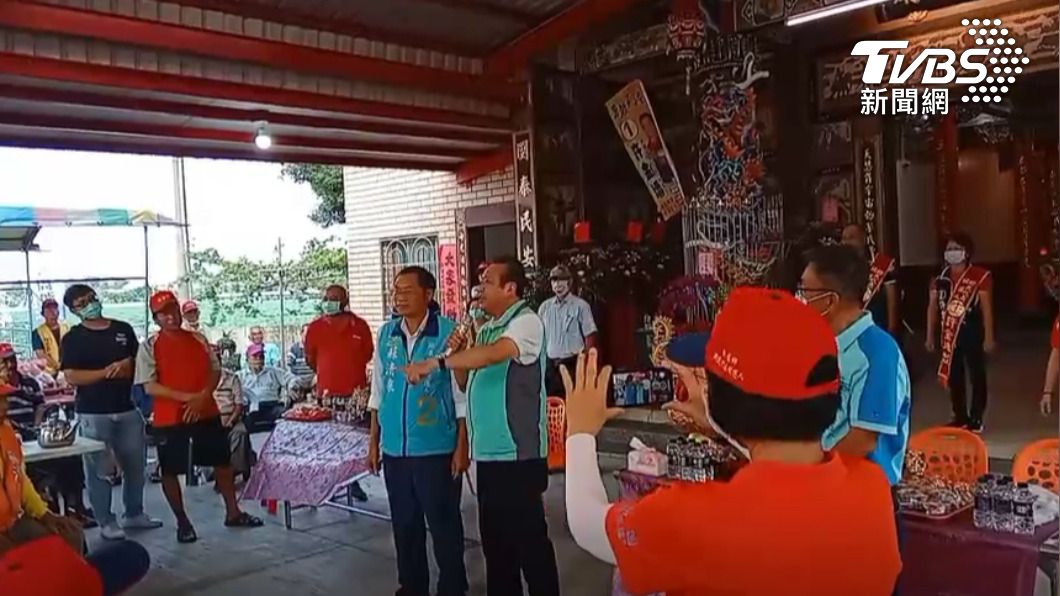 選前倒戈?同台藍營蘇清泉畫面外流 蘇震清駁:只是講客套話
