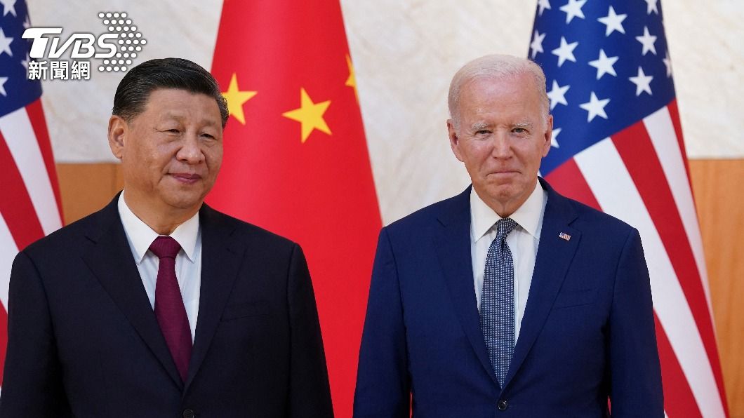這次「拜習會」是拜登2020年上任後，首次與大陸國家主席習近平「實體」會晤。（圖／達志影像路透社）