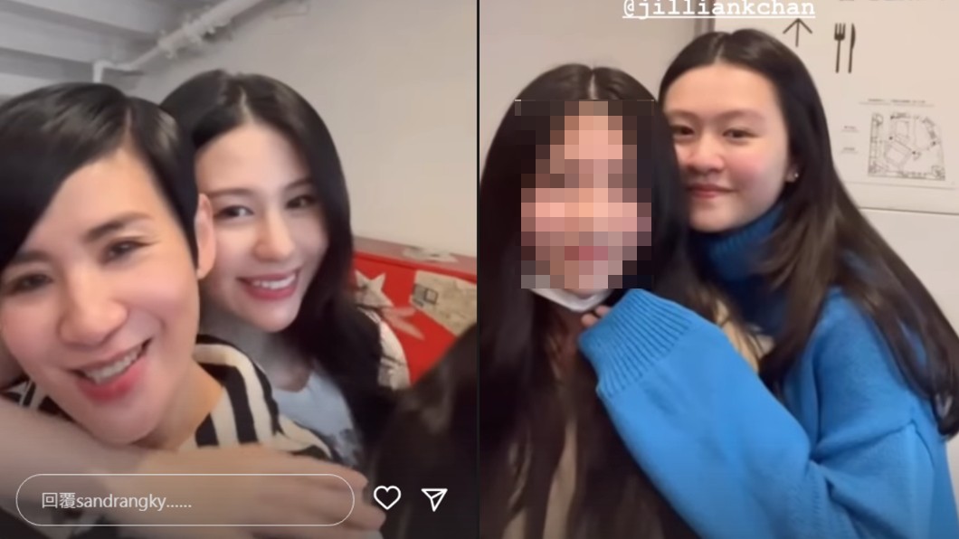 沈月3姊妹近日罕見同框。(圖/翻攝自吳君如IG)