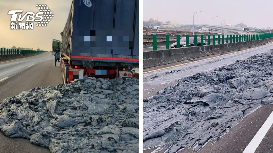 至少罰6萬!西濱砂石車一路「泥漿狂瀉」 掃7小時才通車