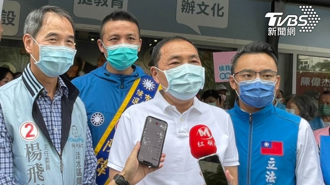 短兵相接!新北選前之夜藍綠場地相鄰 侯友宜憂恐爆衝突