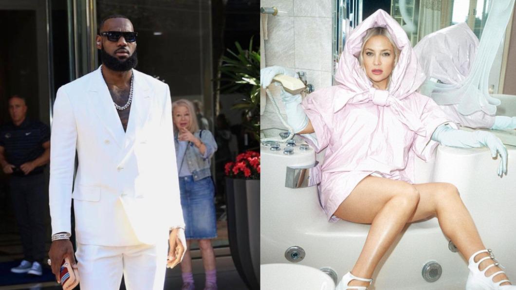 LeBron James、Kate Hudson等多位大咖皆出席李奧納多生日派對。(圖/翻攝自LeBron James、Kate Hudson IG)
