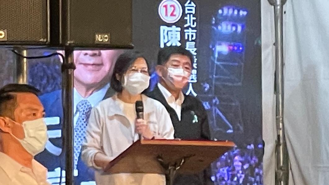挺進永康街!蔡英文自誇「曾拿下大安區」盼陳時中也拿最高票