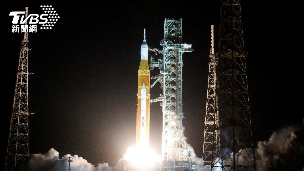 圖輯／阿提米斯１號發射成功　NASA睽違50年重返月球