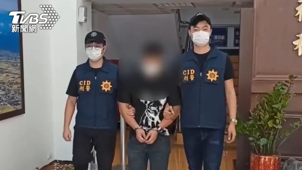陳嫌供稱為了嚇唬對方,才會不慎擊發傷人。(圖/TVBS)