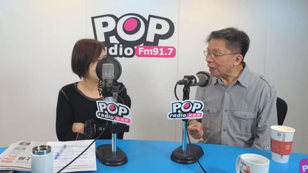 沈富雄坦言滿佩服徐巧芯。(圖/翻攝自POP Radio聯播網官方頻道YT)