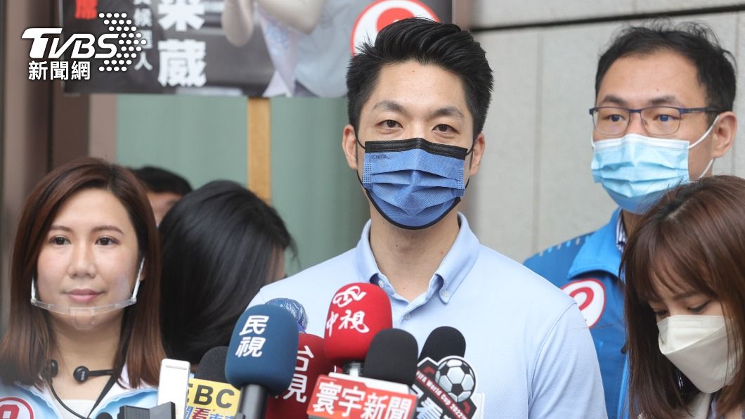 台北市長候選人蔣萬安。（圖／中央社）