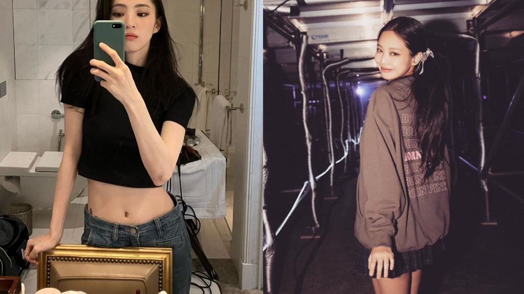 韓素希透露,自己現在最愛的南韓藝人為「BLACKPINK」成員Jennie。(圖/翻攝自韓素希、Jennie IG)