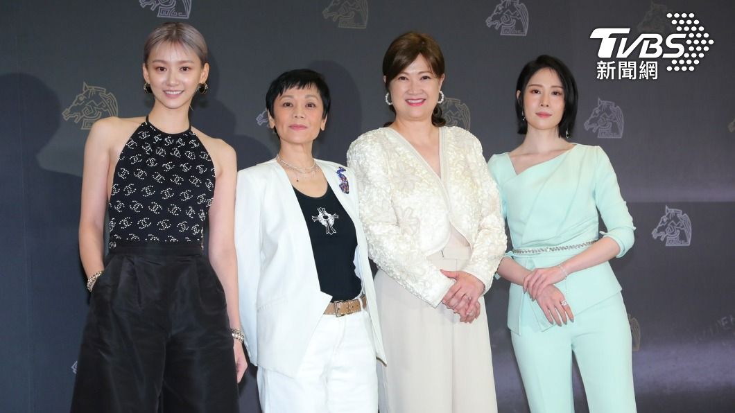 左起袁澧林、張艾嘉、洪慧芳、蔡亘晏。(圖/黃城碩攝)