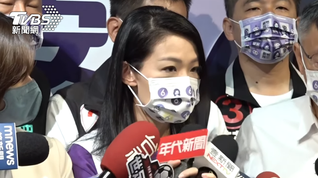 民眾黨新竹市長候選人高虹安。（圖／TVBS）