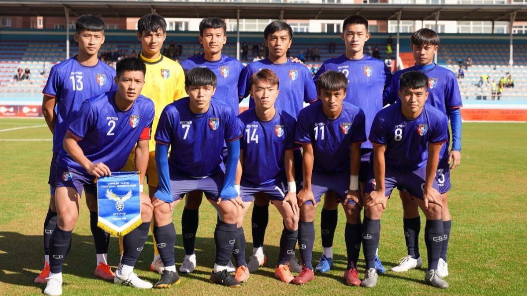 U23中華男足亞運代表隊。(圖/翻攝自中華民國足球協會CTFA 臉書)