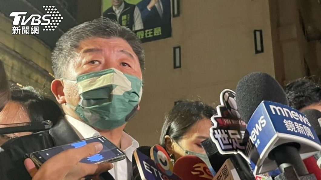陳時中撇清不認識吳明達。(圖/TVBS資料照)
