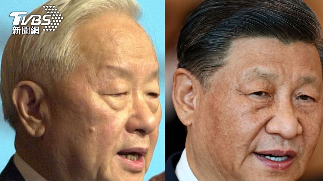 張忠謀表示，他祝賀大陸國家主席習近平在中共20大會議上連任成功，對方也稱讚他氣色很好。（圖／達志影像美聯社）