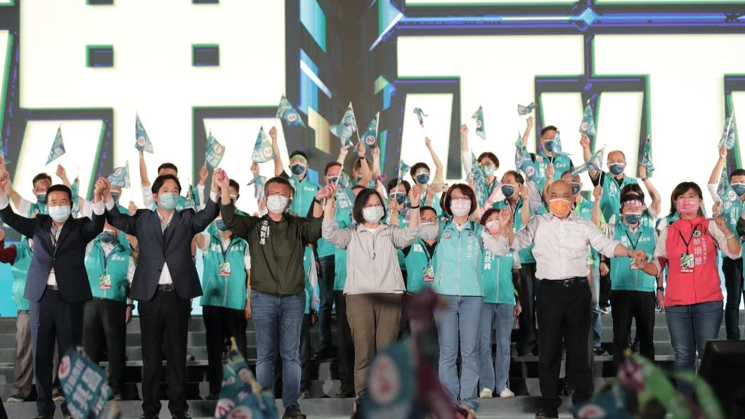 黃金週綠重兵集結台中! 民進黨三巨頭替蔡其昌站台